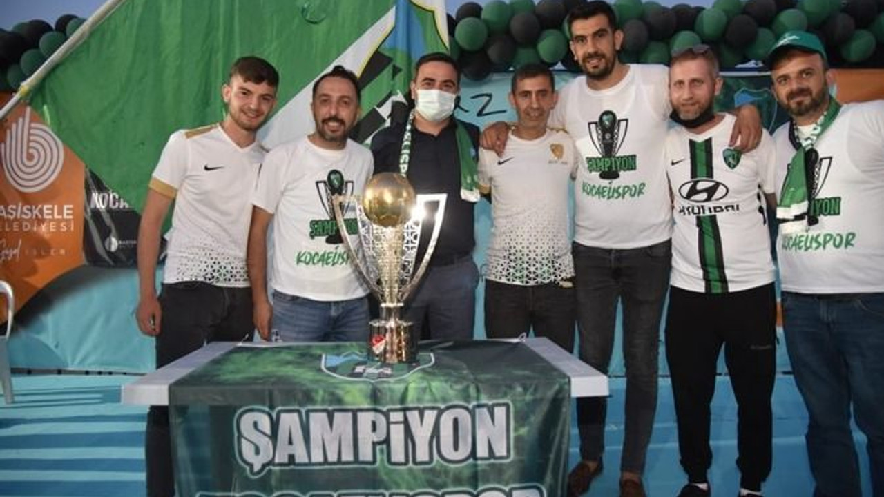 Şampiyonluk kupası Başiskele’de